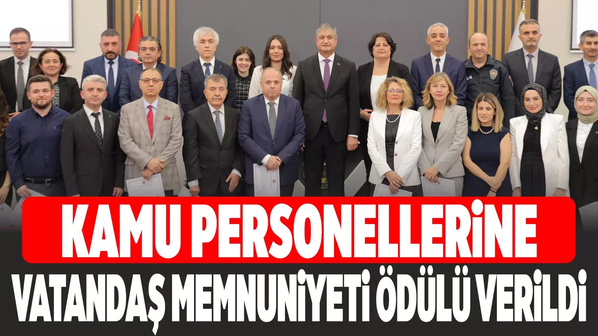 Karabük'te Vatandaş Memnuniyetine Başarı Ödülü