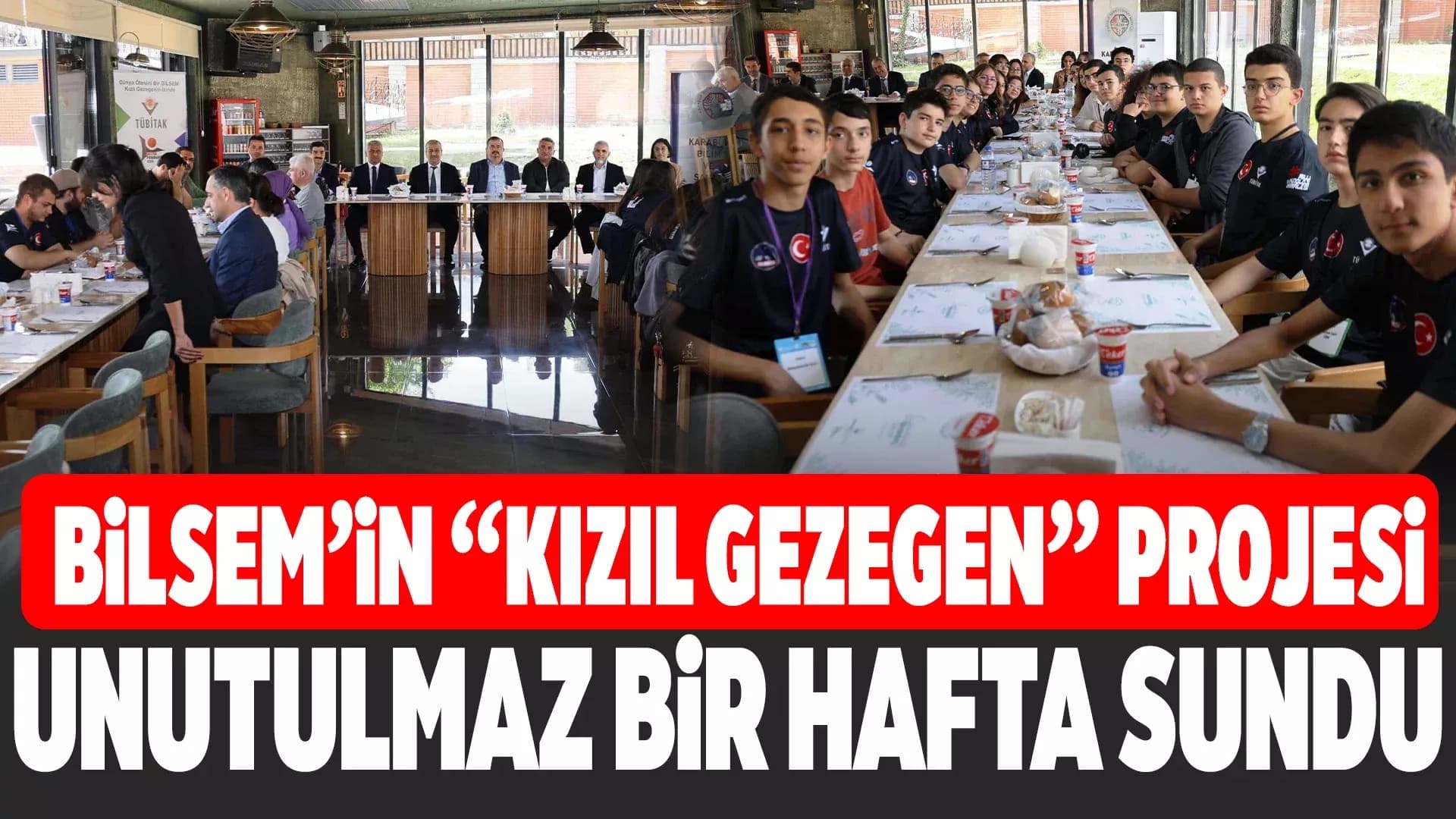 "Kızıl Gezegenin İzinde" Projesi Tamamlandı