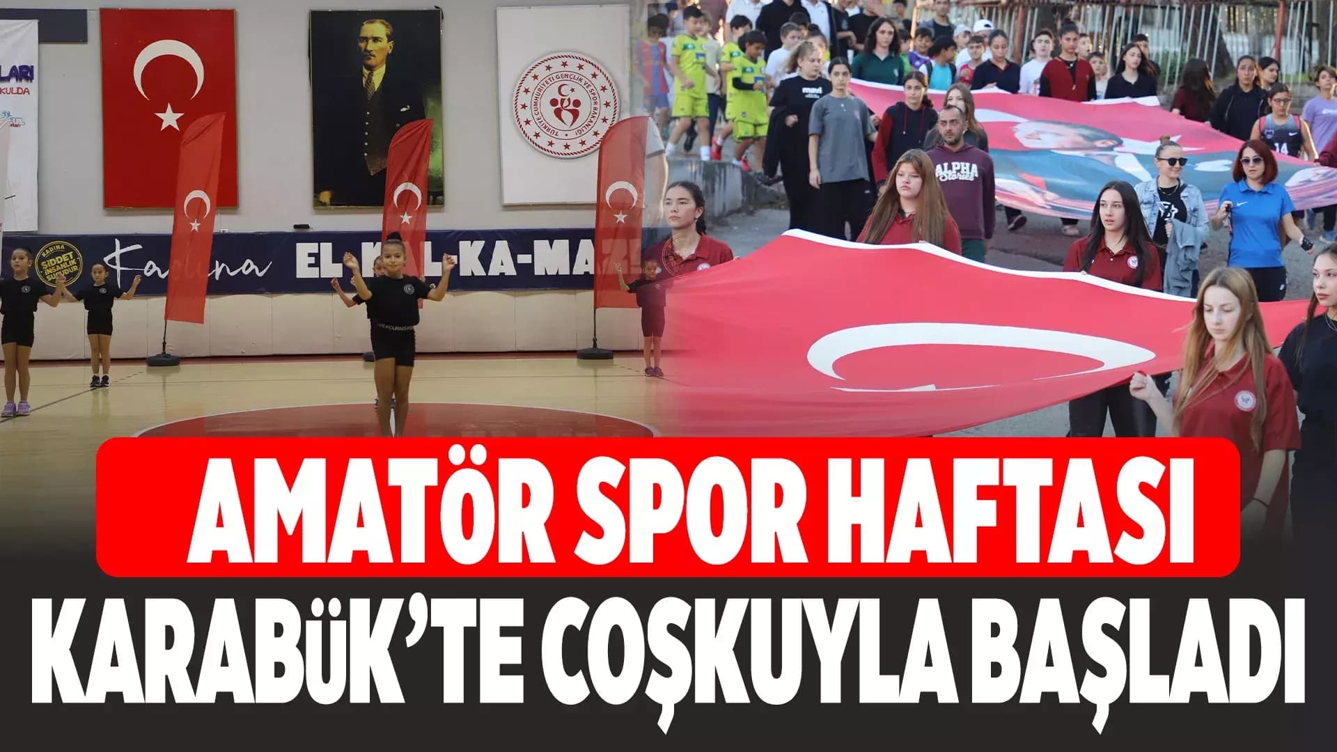 Karabük'te Amatör Spor Haftası Başladı