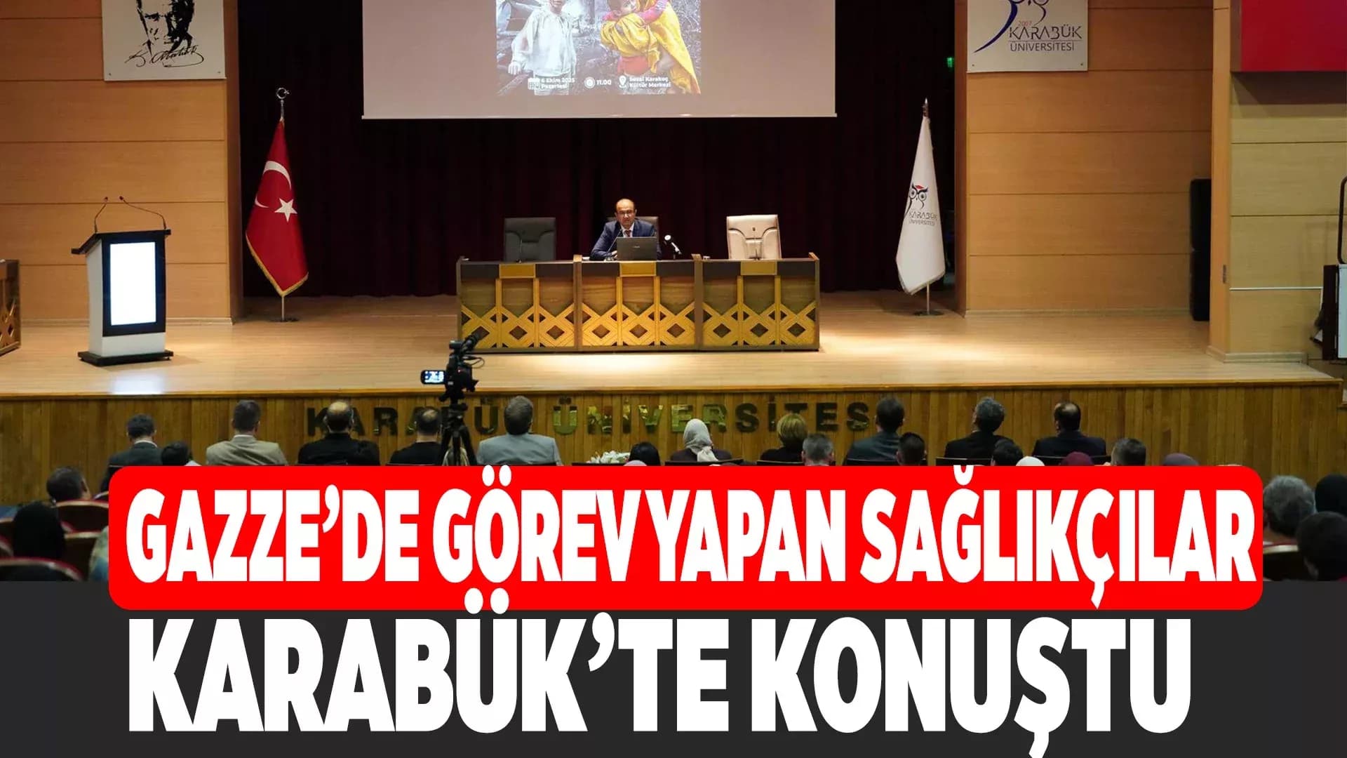 KBÜ'de "Gazze’de Çocuk Olmak" Paneli Düzenlendi