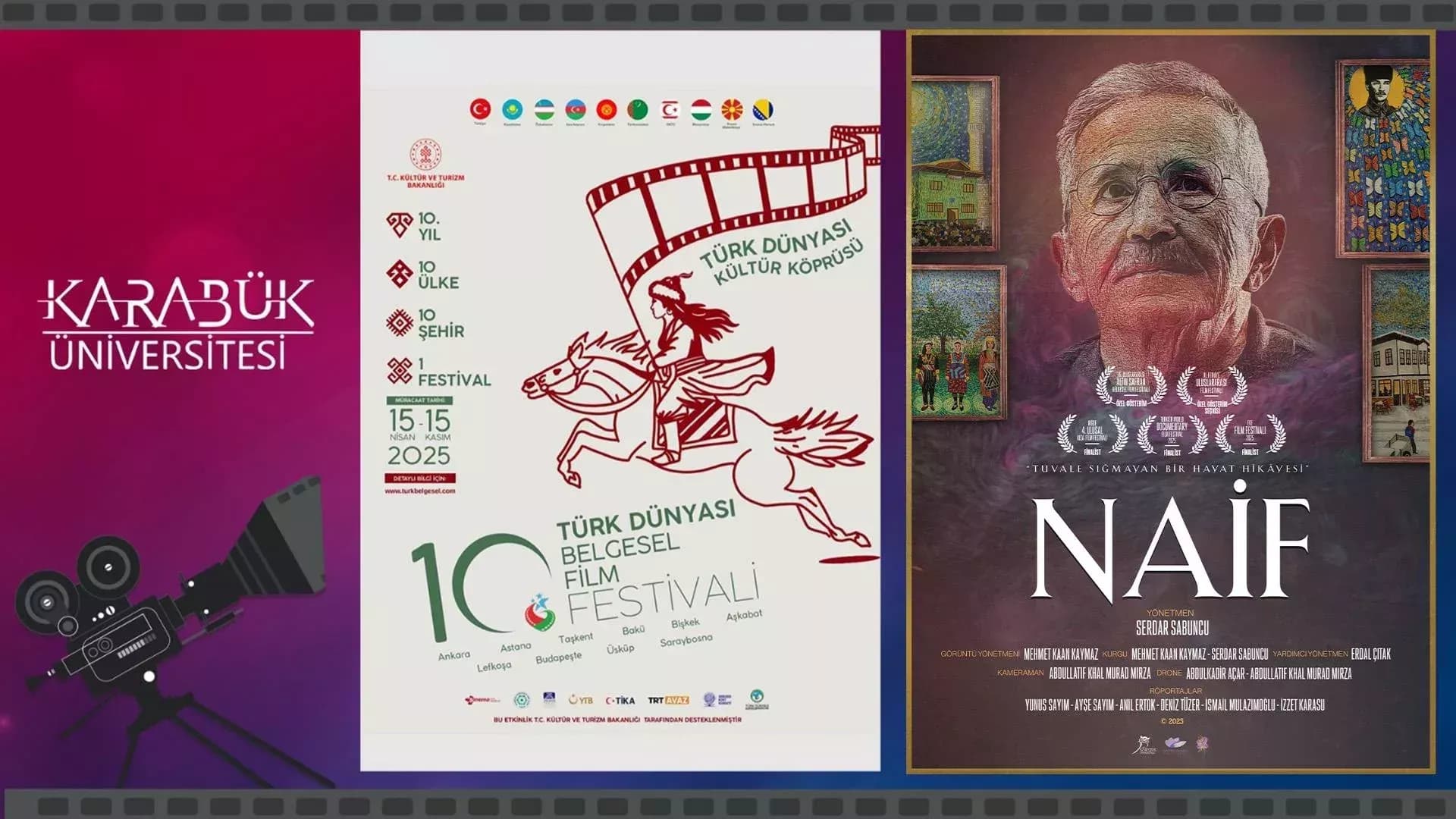 "Naif" Belgeseli Türk Dünyası Belgesel Film Festivali’nde Finalde