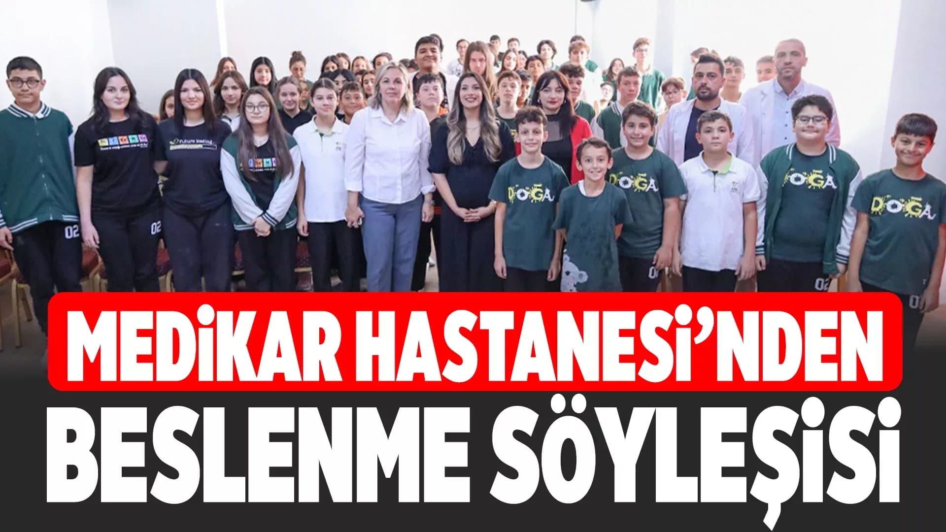 Özel Medikar Hastanesi’nden Karabük Doğa Koleji Öğrencilerine Sağlıklı Beslenme Söyleşisi