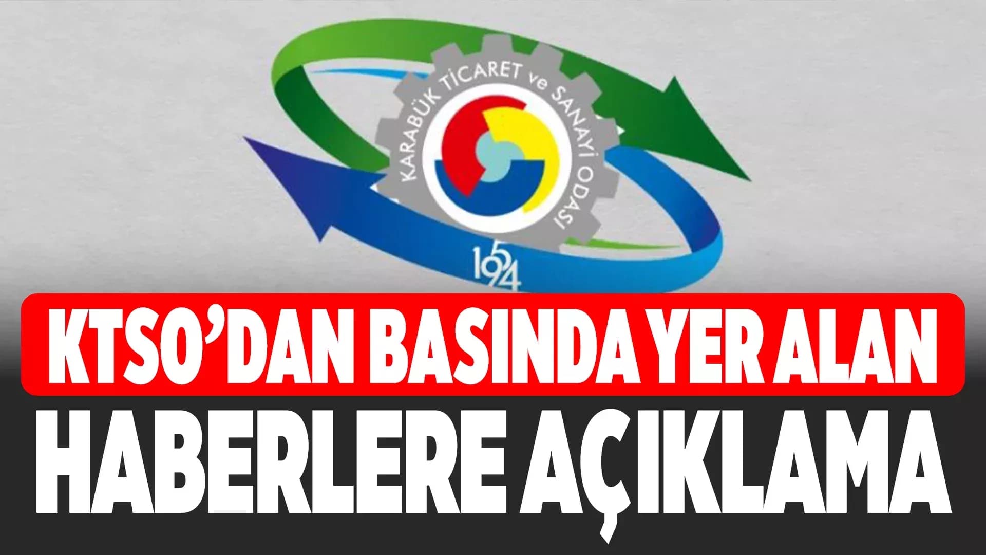 KTSO'dan Kamuoyuna Açıklama