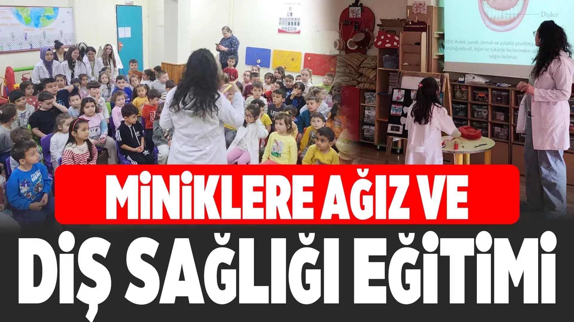 Karabük'te Çocuklara "Sağlıklı Gülüşler" Eğitimi Verildi