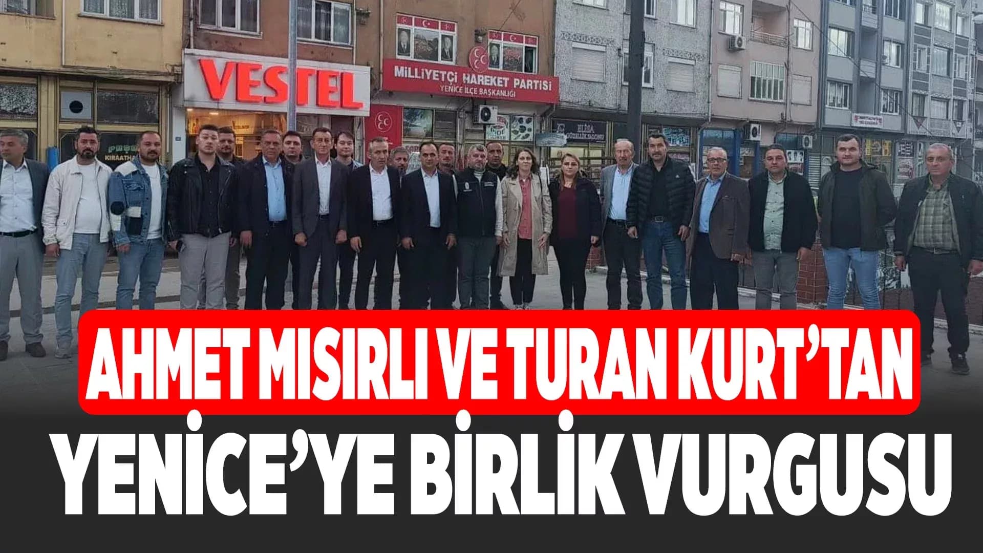 Ahmet Mısırlı’dan MHP İlçe Başkanı Turan Kurt’a Hayırlı Olsun Ziyareti