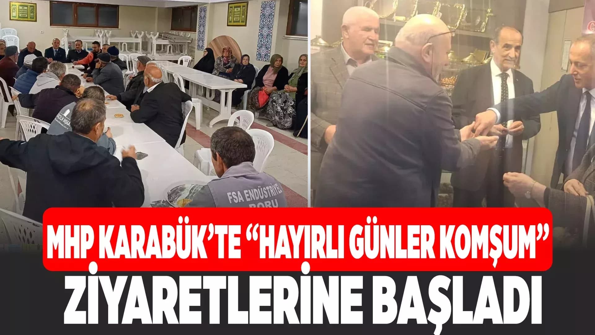 MHP Heyeti, Esnafla Buluştu: “Derdiniz Derdimizdir”
