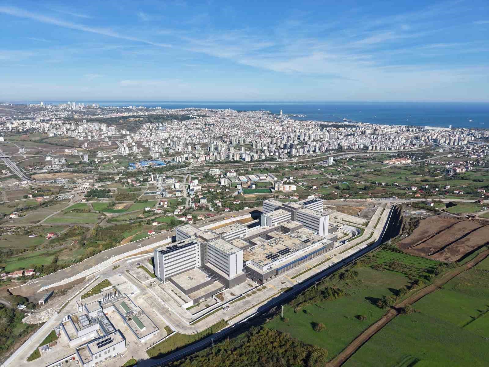 Samsun’un sağlık devinde geri sayım başladı: Şehir hastanesi kapılarını açmaya hazırlanıyor