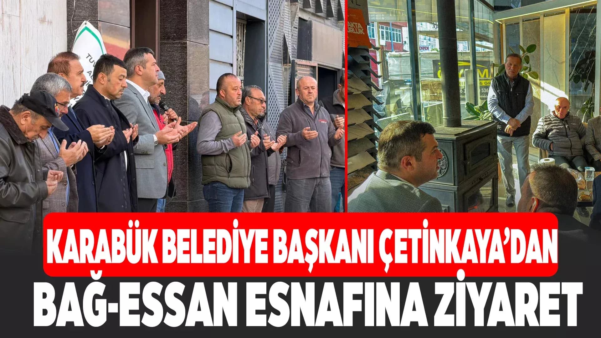 Özkan Çetinkaya, Bağ-Essan Sanayi Sitesi’ni Ziyaret Etti