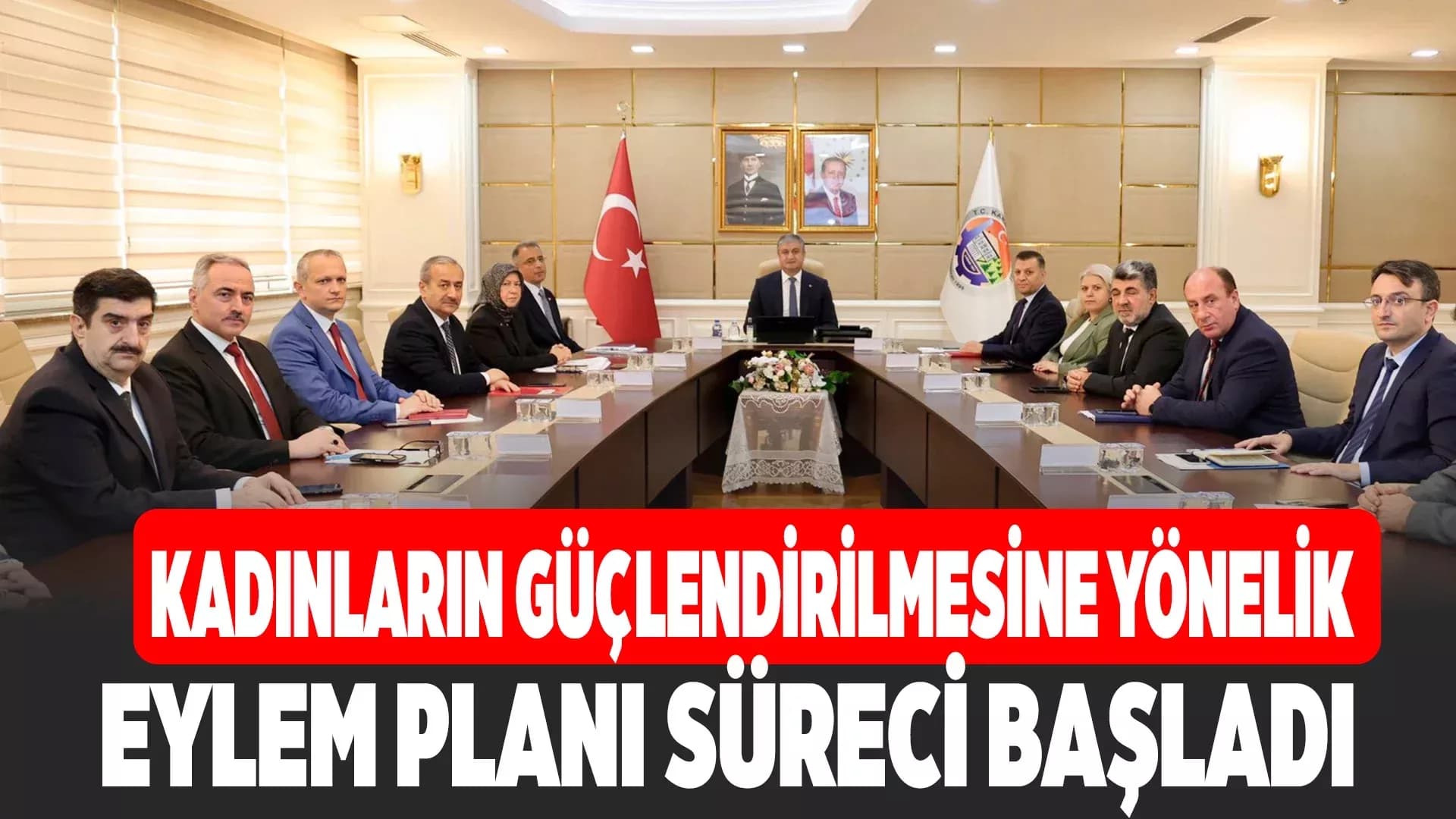 Kadının Güçlenmesi İçin Koordinasyon Toplantısı Yapıldı