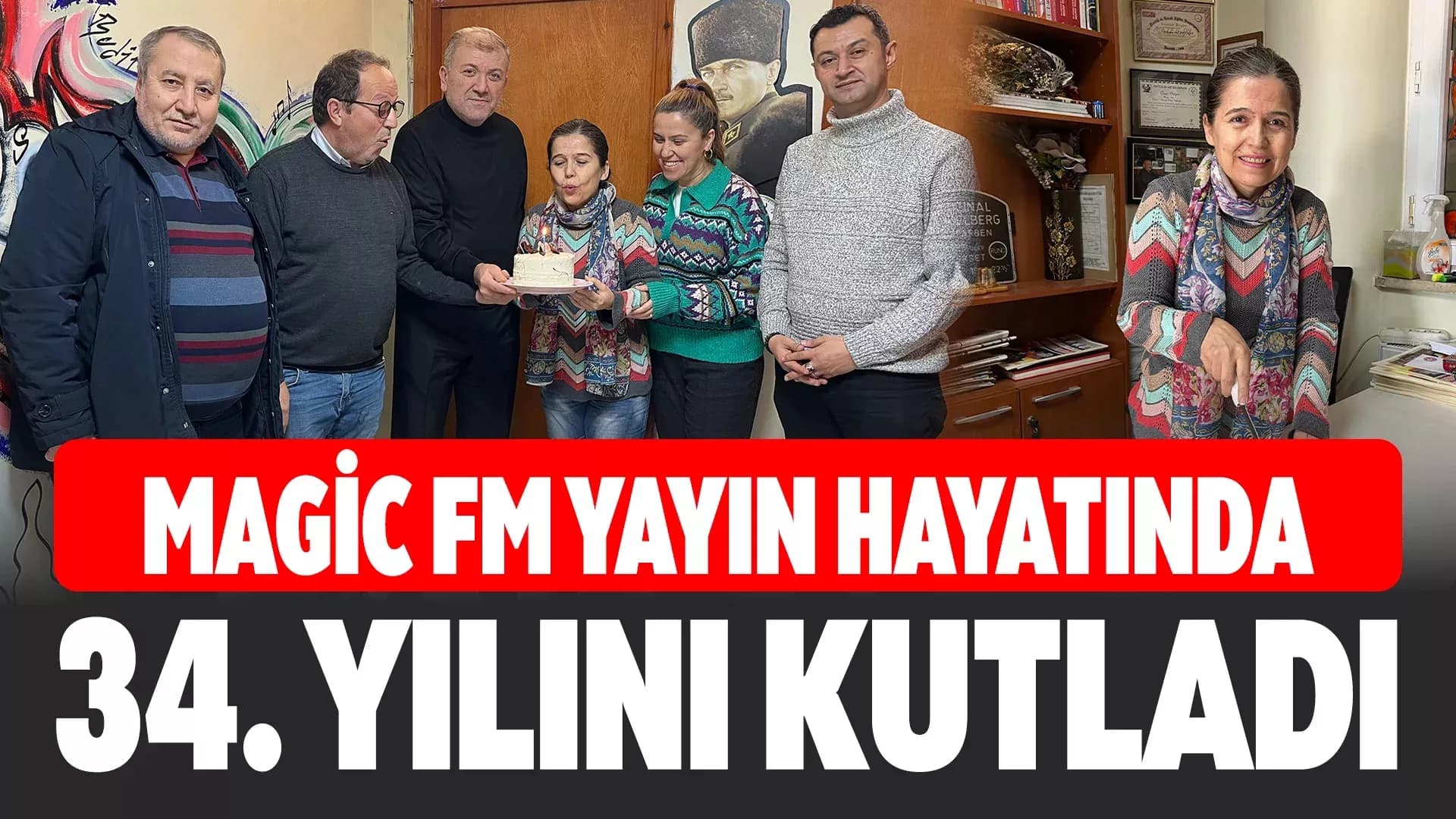 MAGIC FM 34. Kuruluş Yıldönümünü Kutladı