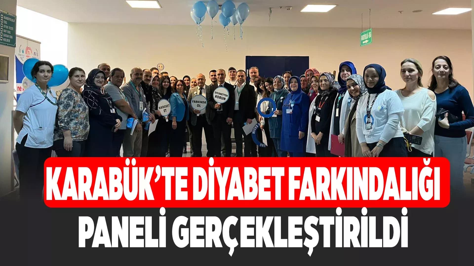 Karabük’te "Diyabet ve İşyeri" Paneli Düzenlendi