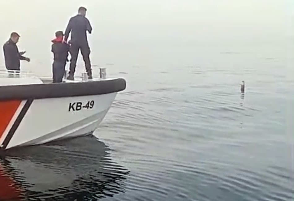 Artvin’in Hopa ilçesi açıklarında denizde roket motoru bulunduğu iddiası