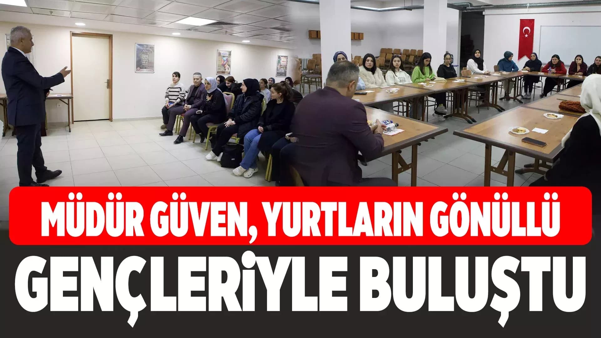 Karabük'te Gönüllü Gençlerle İstişare Toplantısı Gerçekleştirildi