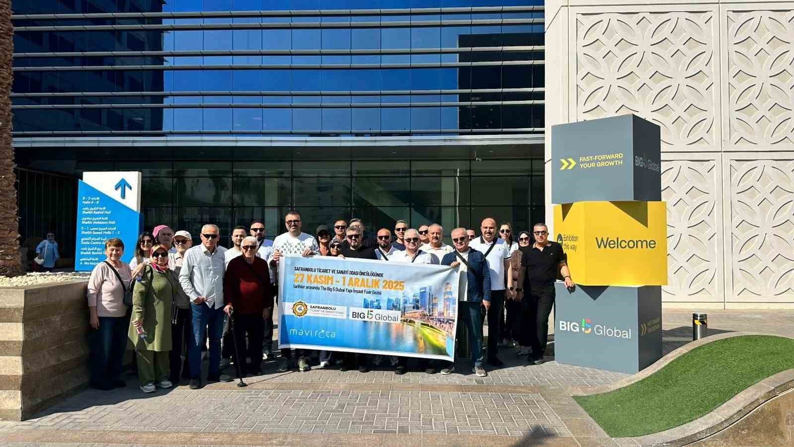 Safranbolu TSO ’Dubai Big 5 Global İnşaat ve Yapı Fuarı’na katıldı