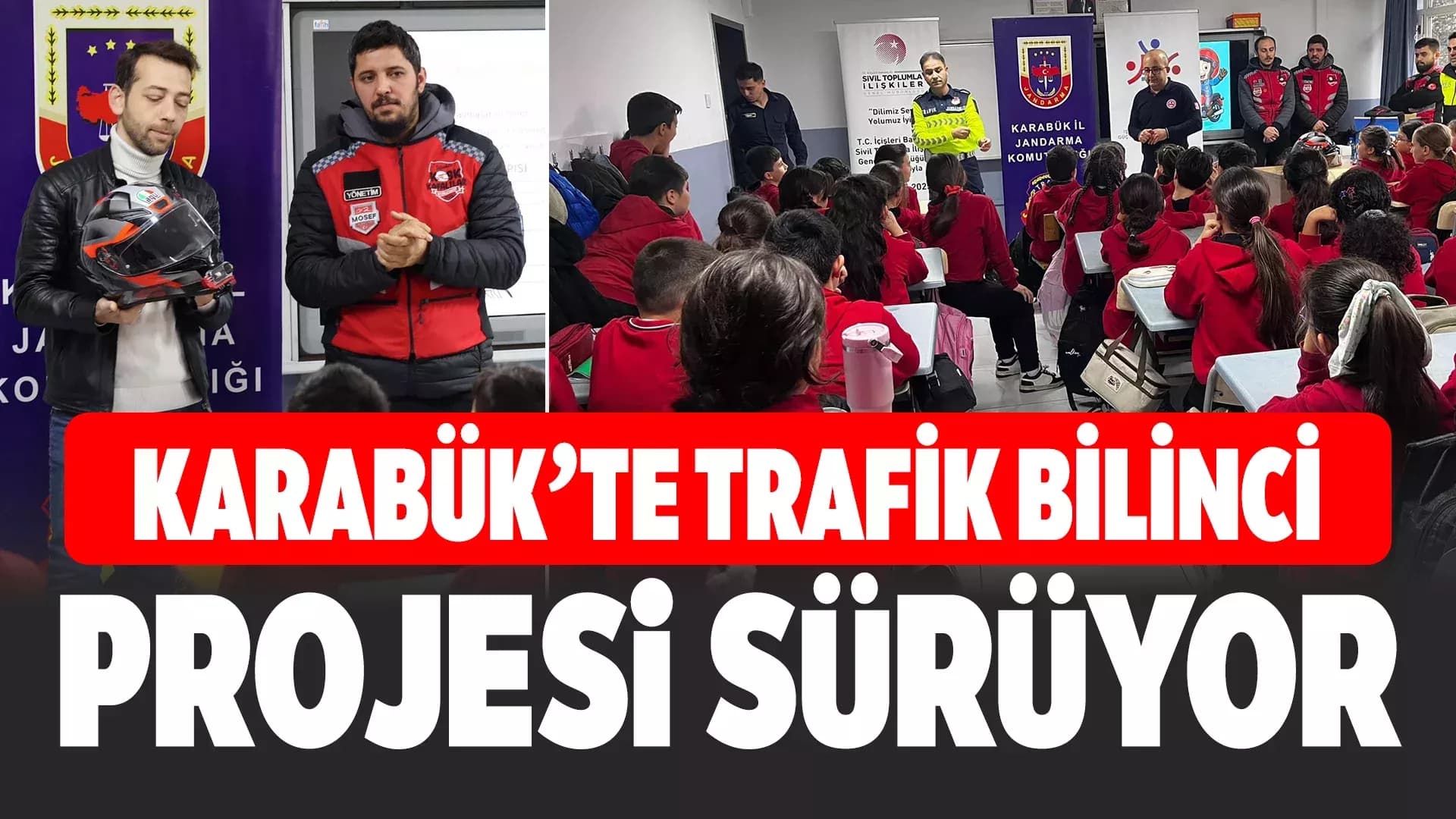 7 Okulda 500 Öğrenciye Trafik Bilinci Eğitimi Verildi
