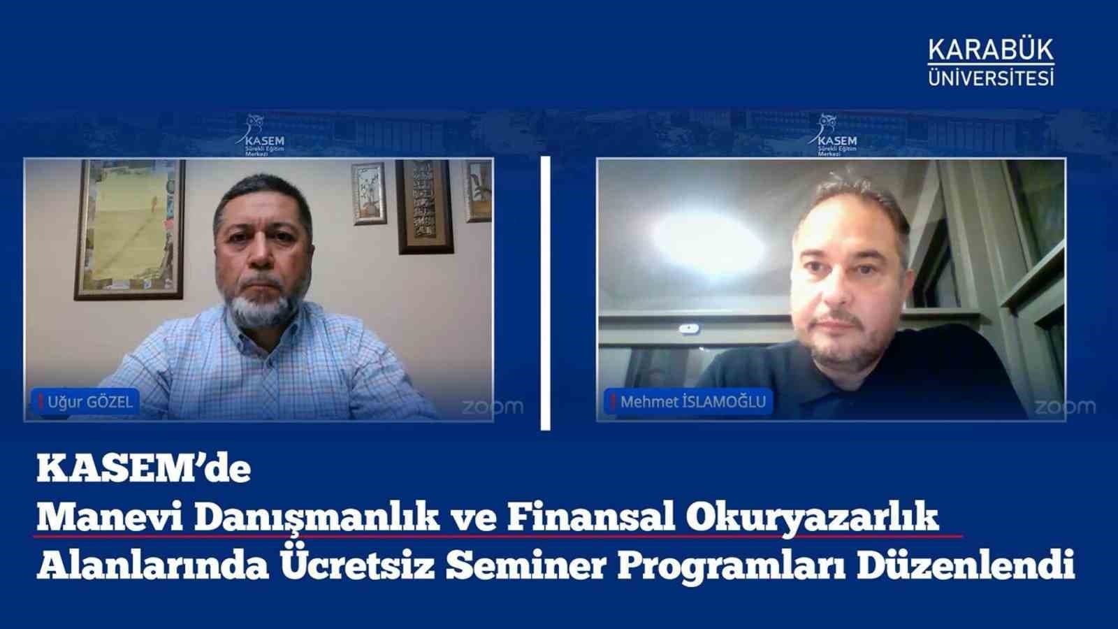 KASEM’den manevi destek ve finansal okuryazarlık alanlarında ücretsiz eğitim programı