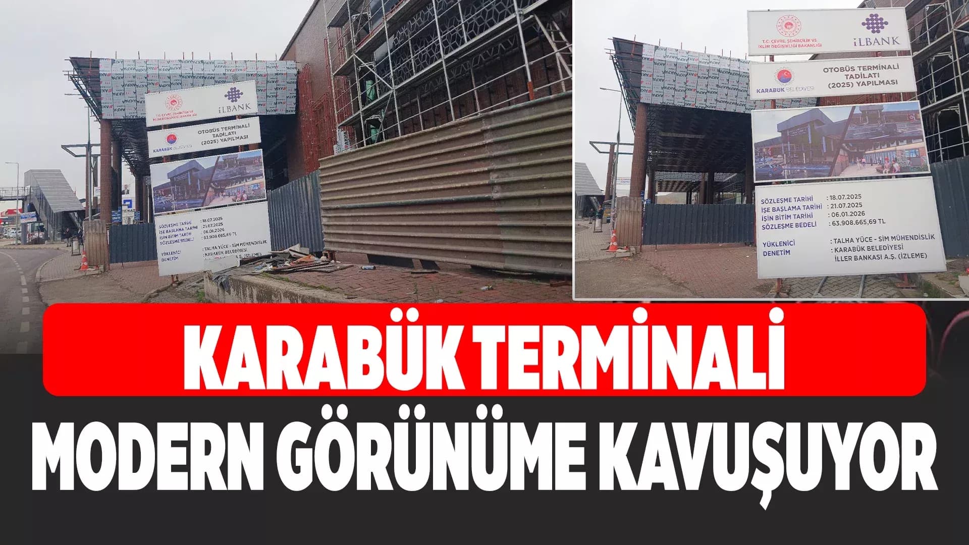 Karabük Şehirlerarası Otobüs Terminali’nde Büyük Dönüşüm: Modern ve Konforlu Bir Merkez Yolda