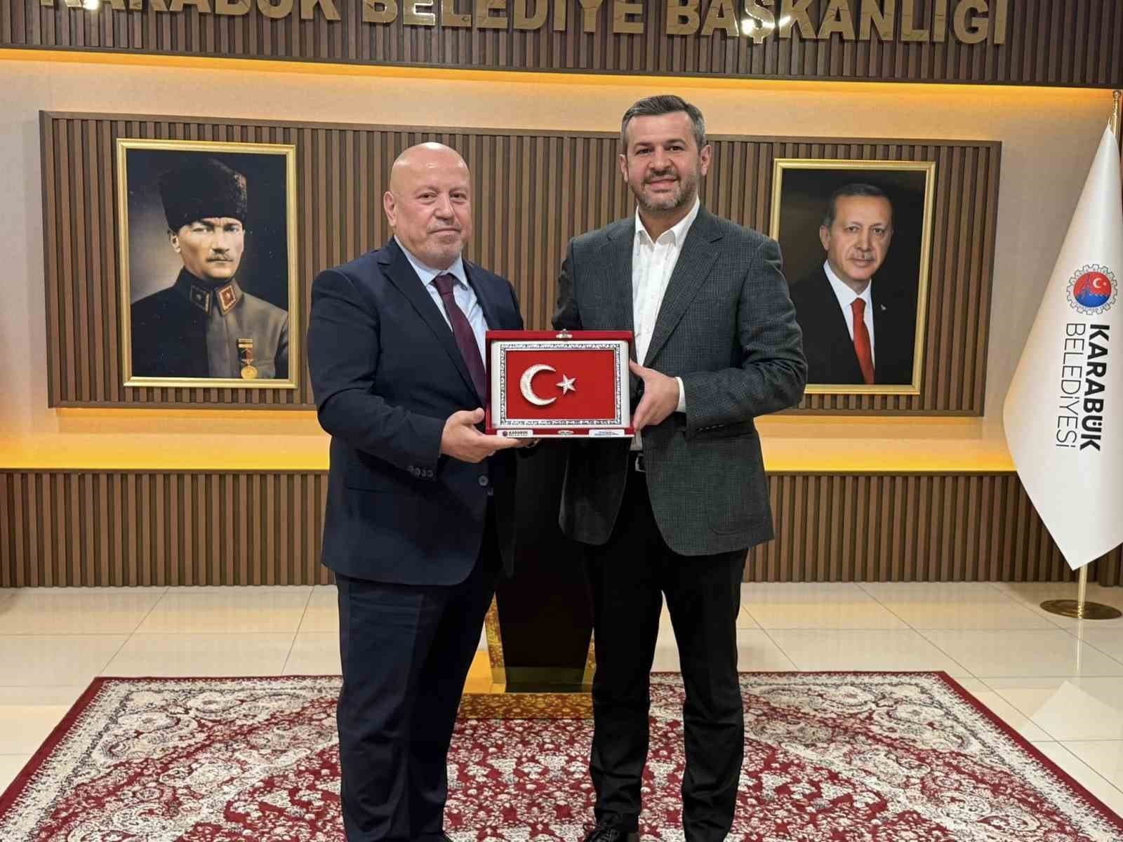 Avrupalı Türk Girişimciler Birliği’nden Karabük’te iki önemli ziyaret