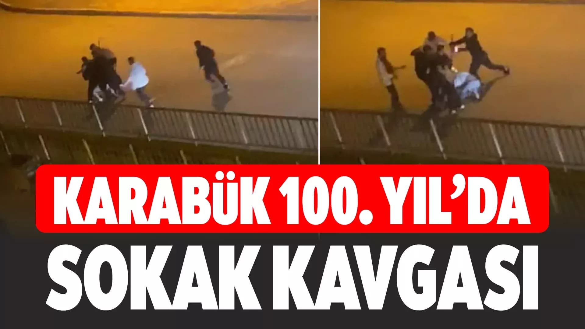 Karabük’te Bir Genç, 4 Kişi Tarafından Böyle Darbedildi