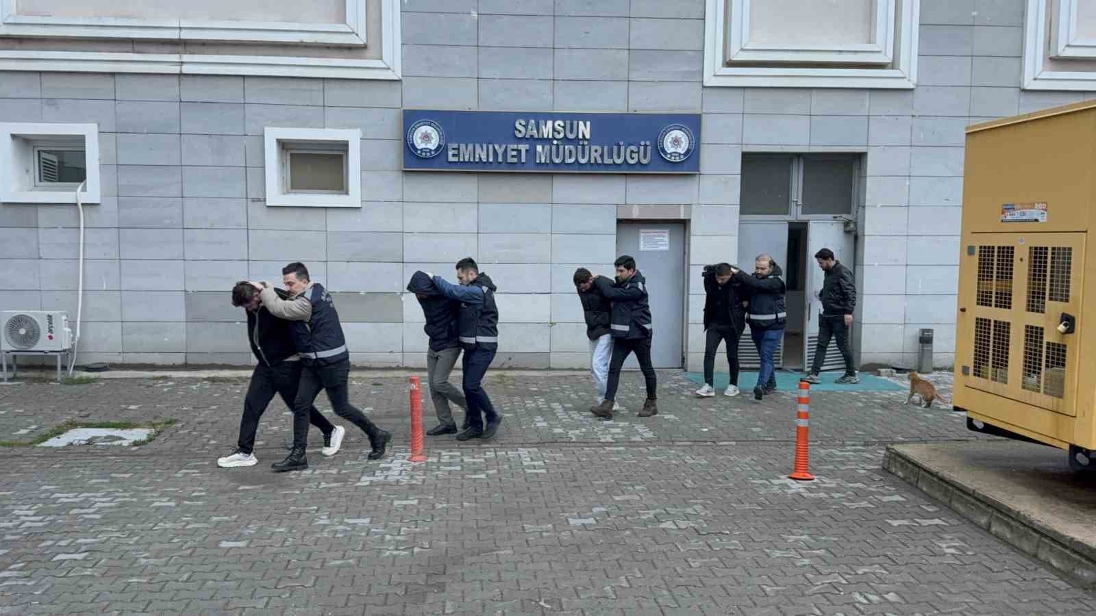 Samsun’da tütün kaçakçılığı operasyonunda 4 kişi adliyeye sevk edildi