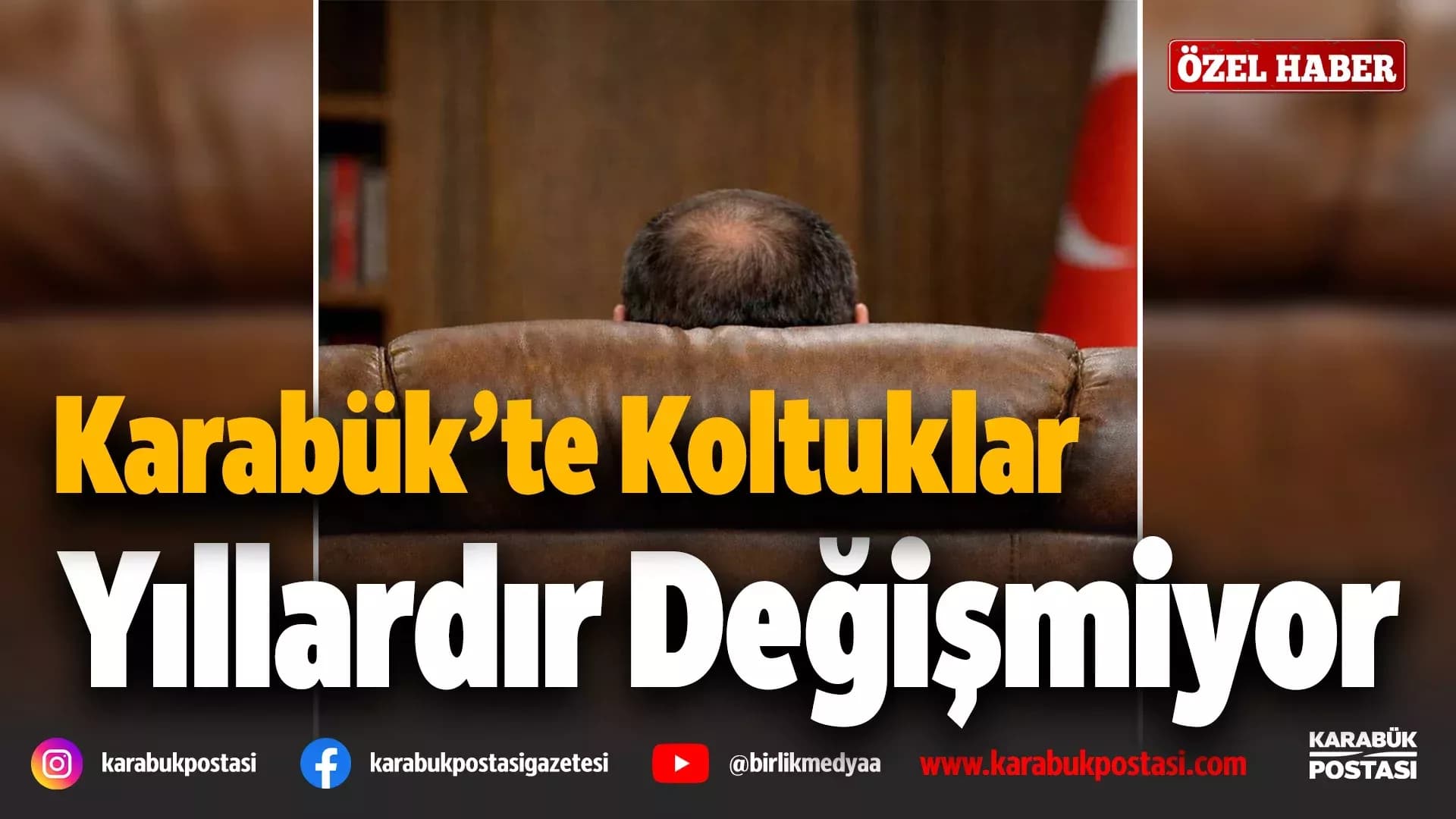 KARABÜK’TE KOLTUĞA YAPIŞAN BIRAKMIYOR!