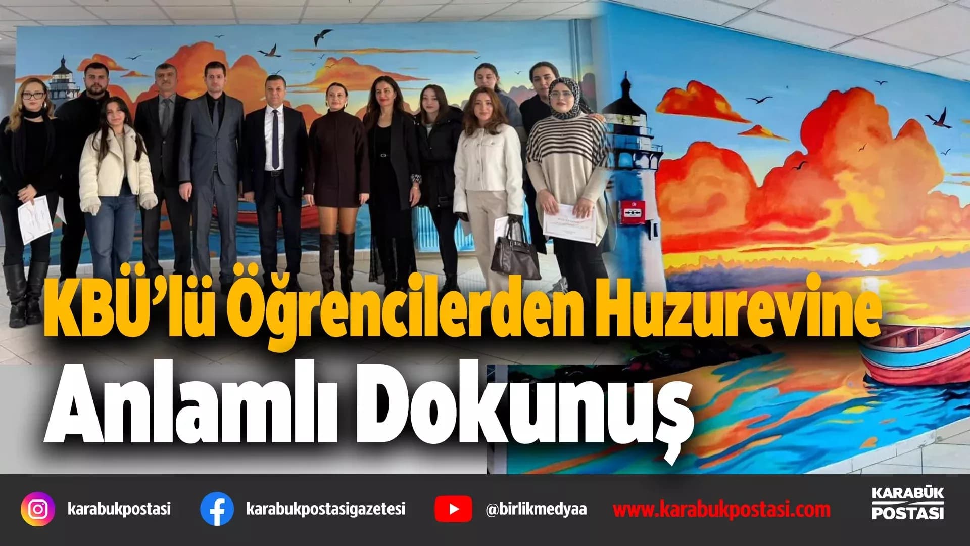 Sanatın İyileştirici Gücü Huzurevini Renklendirdi