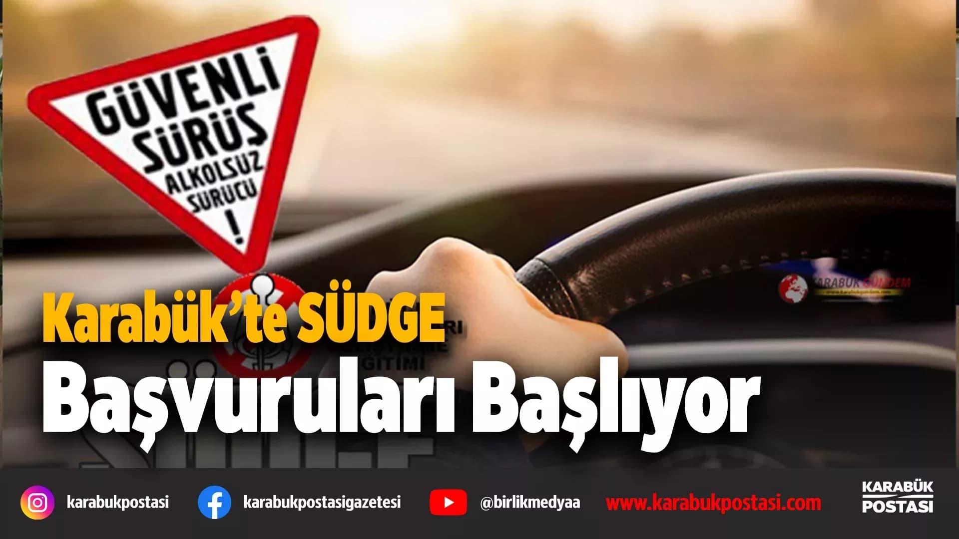 Karabük’te 2026 yılı SÜDGE başvuruları başlıyor
