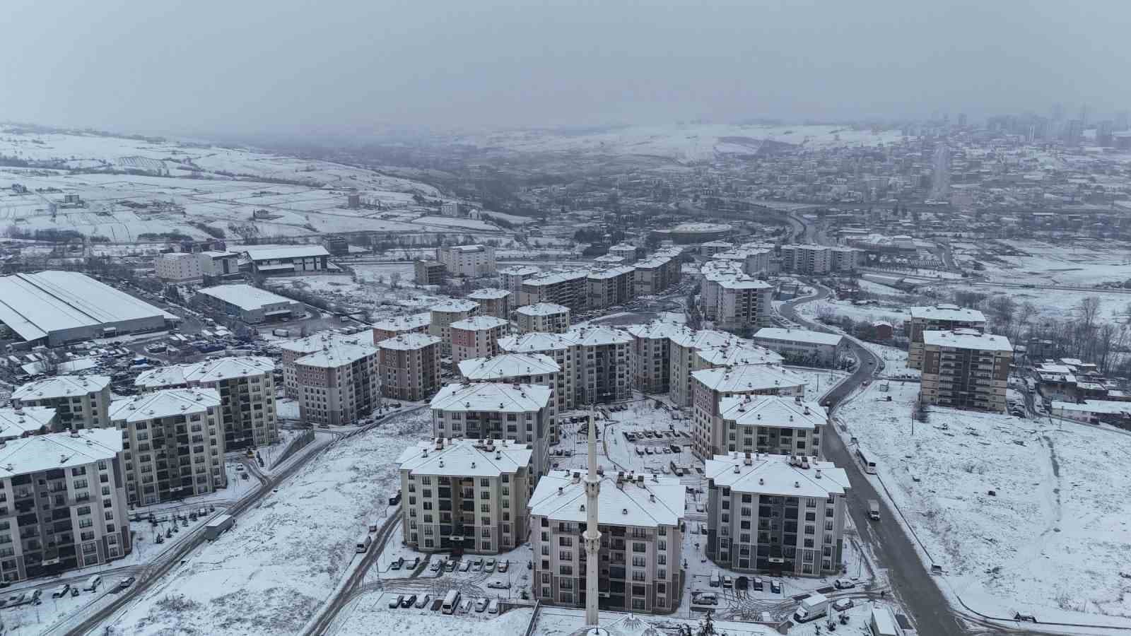 Samsun’u Balkan soğuğu vurdu: Yükseklerde kar 50 santime ulaştı