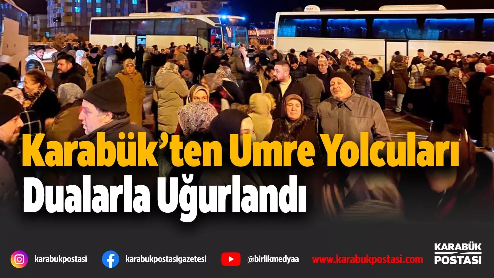 Umreciler Dualarla Uğurlandı