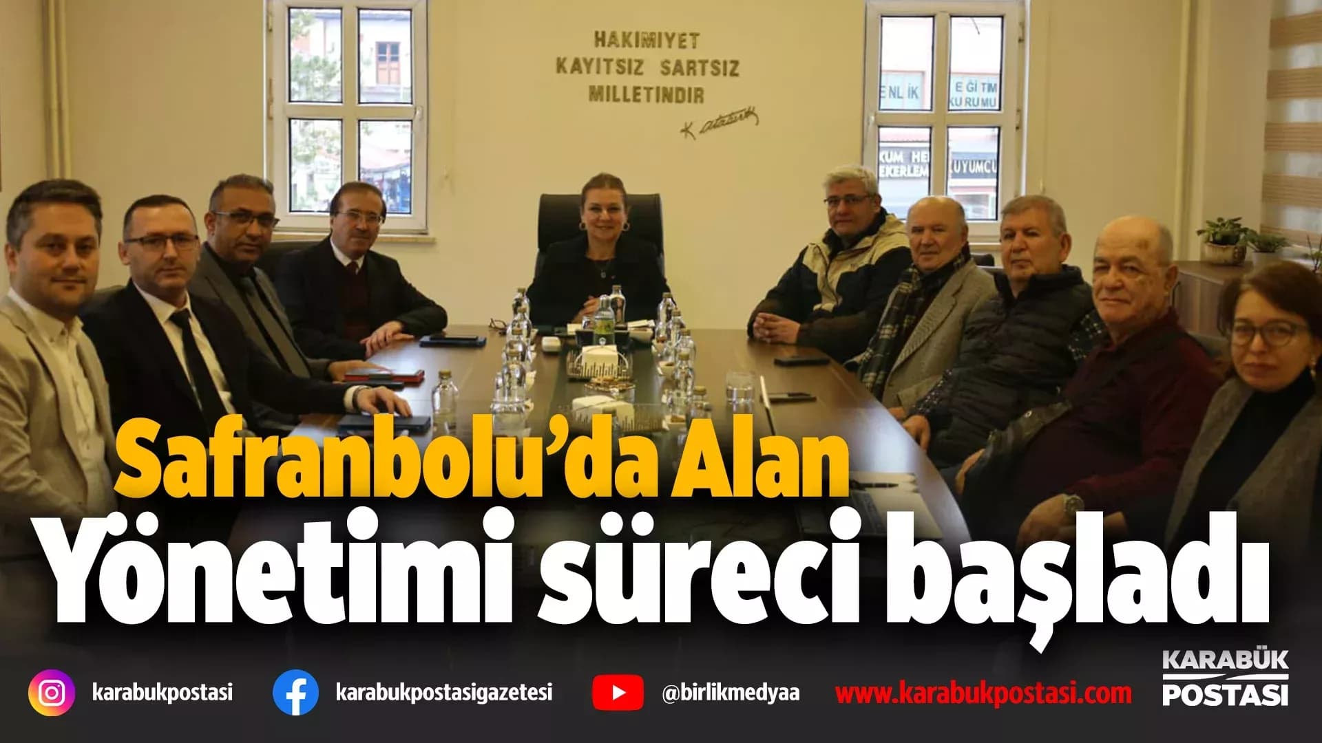 Safranbolu'da alan yönetimi süreci istişare toplantılarıyla başladı