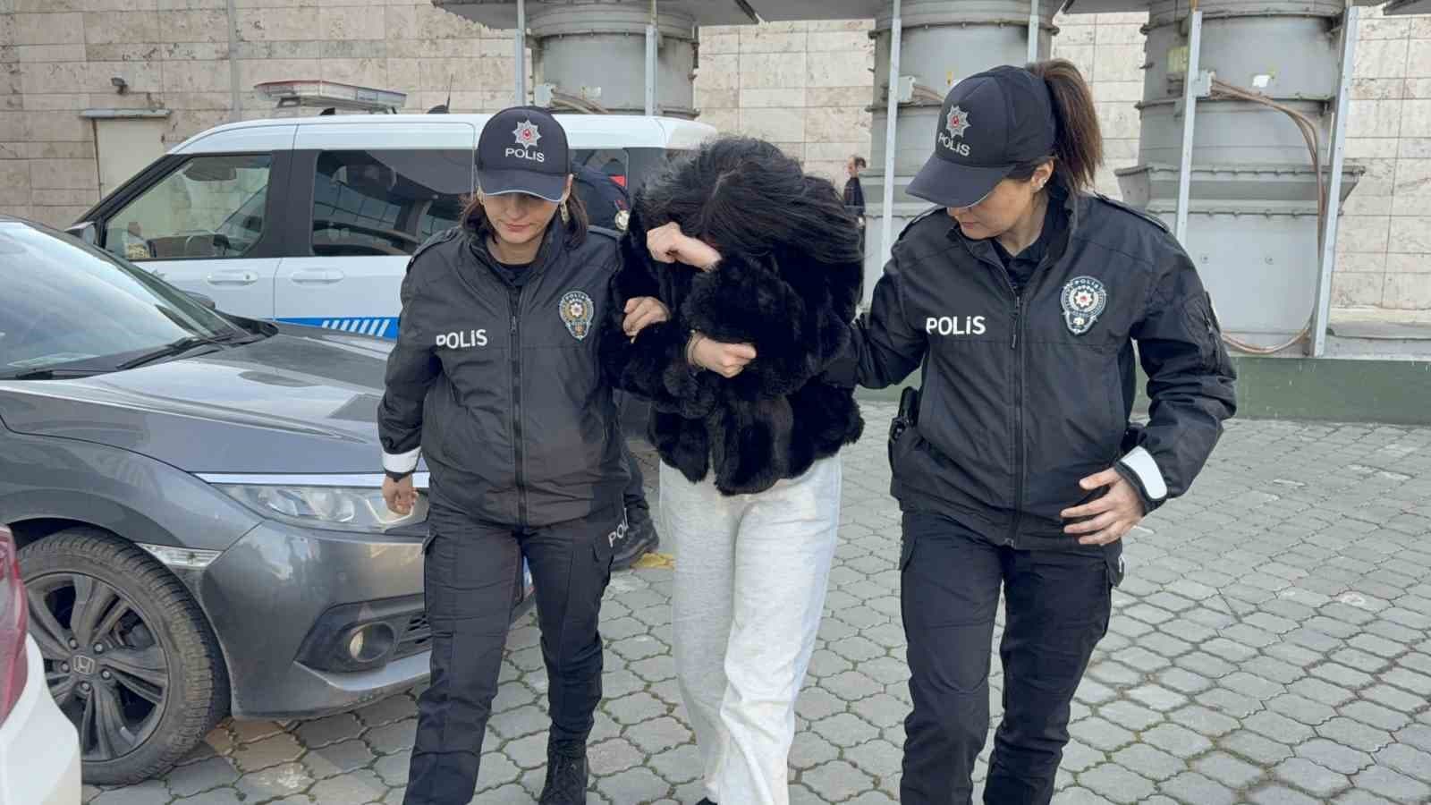 Sosyal medyadan "Beni yakalayamazsınız" diye bekçi ve polislere hakaret eden kadın adliyeye sevk edildi