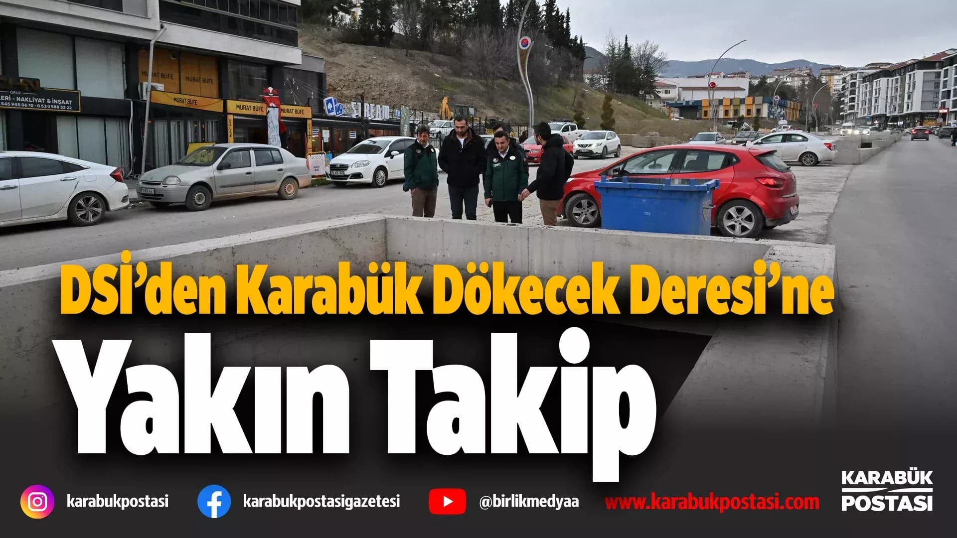 Dökecek deresinde çalışmalar devam ediyor