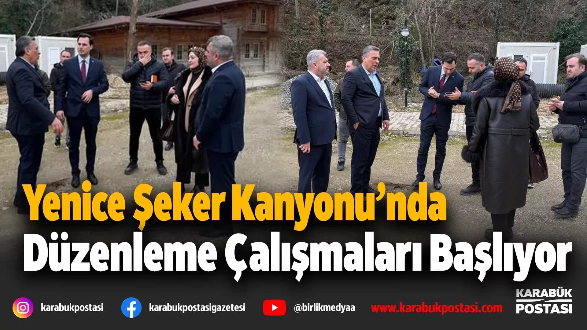 Şeker Kanyonu’nda peyzaj ve düzenleme çalışmaları sürüyor