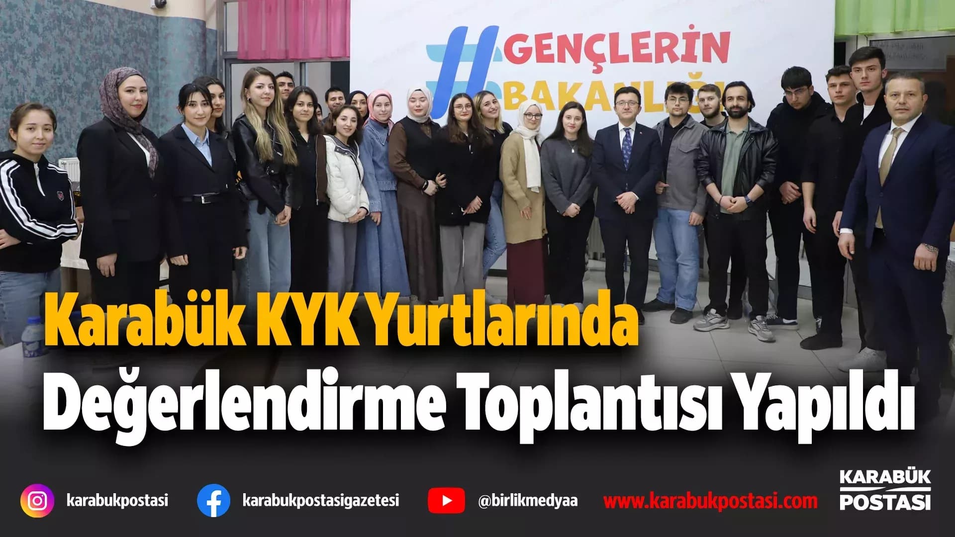 KYK yurtlarında değerlendirme ve istişare toplantıları yapıldı