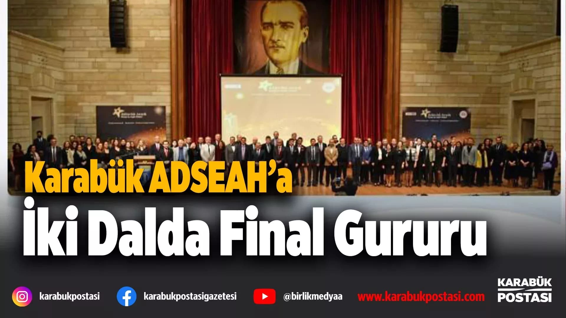 Karabük Ağız ve Diş Sağlığı Hastanesi’nden Çifte Final Gururu