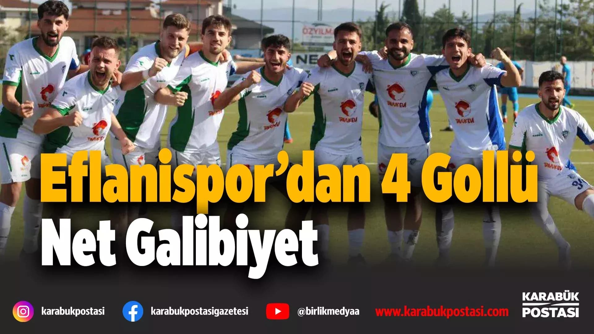 Eflanispor’dan Evinde Farklı Galibiyet: 4-0