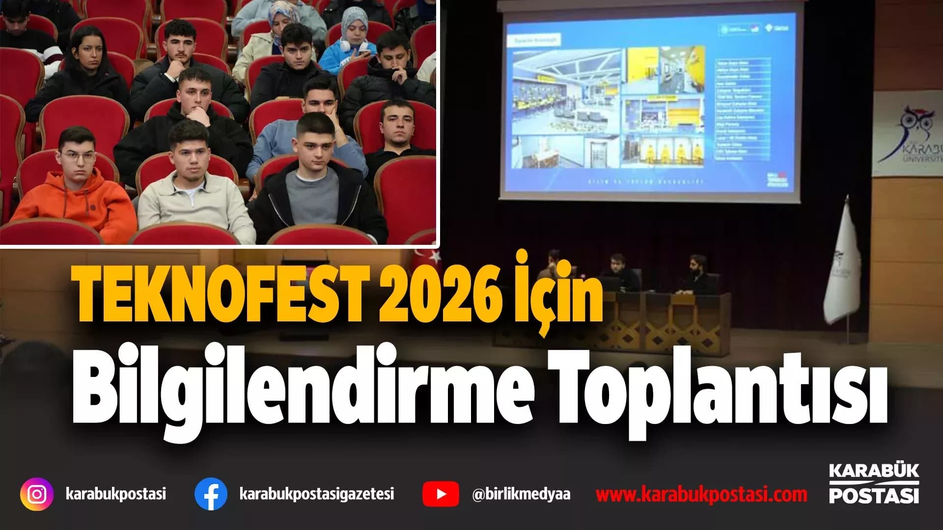 Öğrencilere TEKNOFEST 2026 süreci anlatıldı
