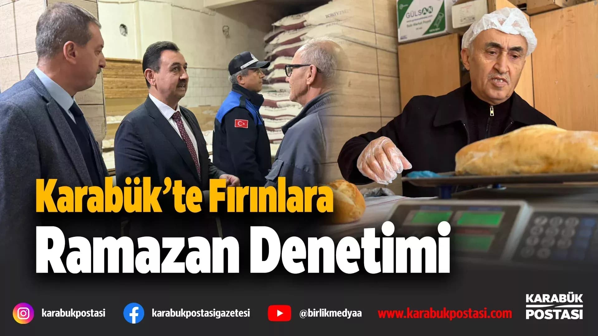 Karabük'te Fırınlar Denetlendi