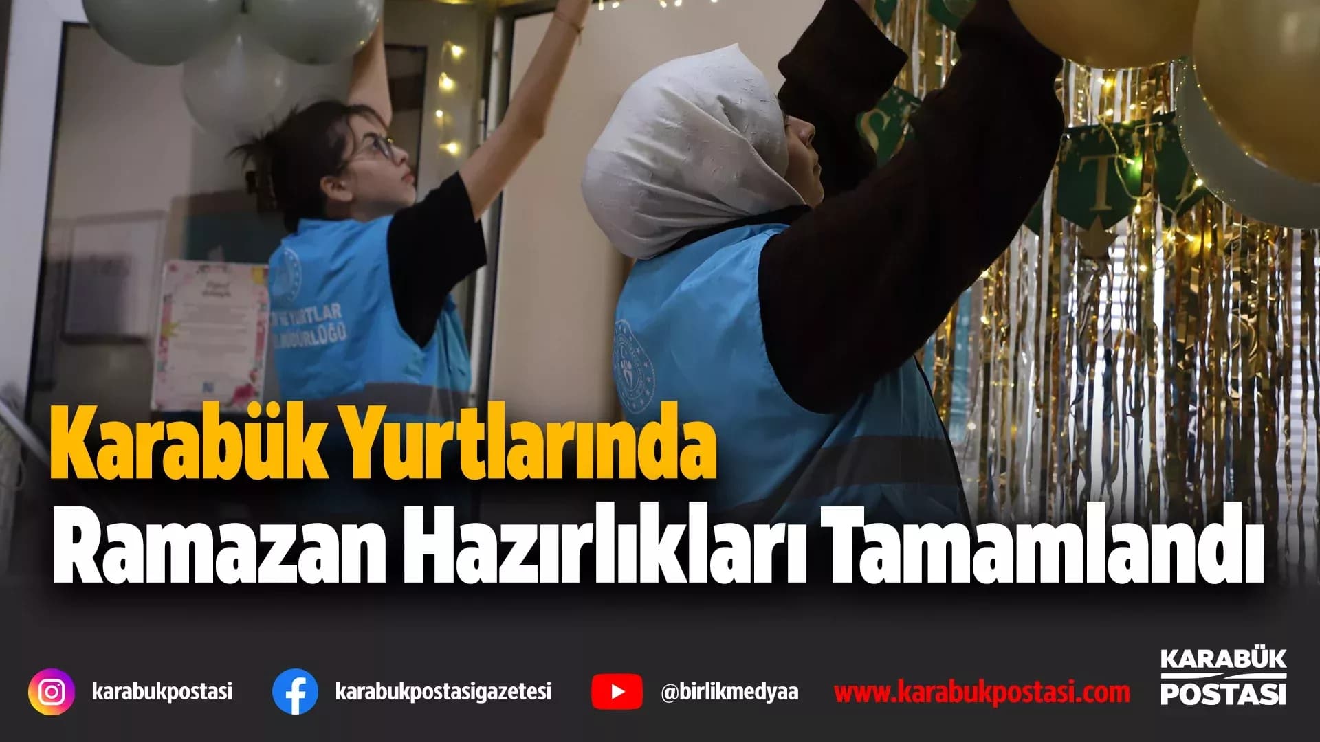 Yurtlarda Ramazan hazırlıkları tamamlandı