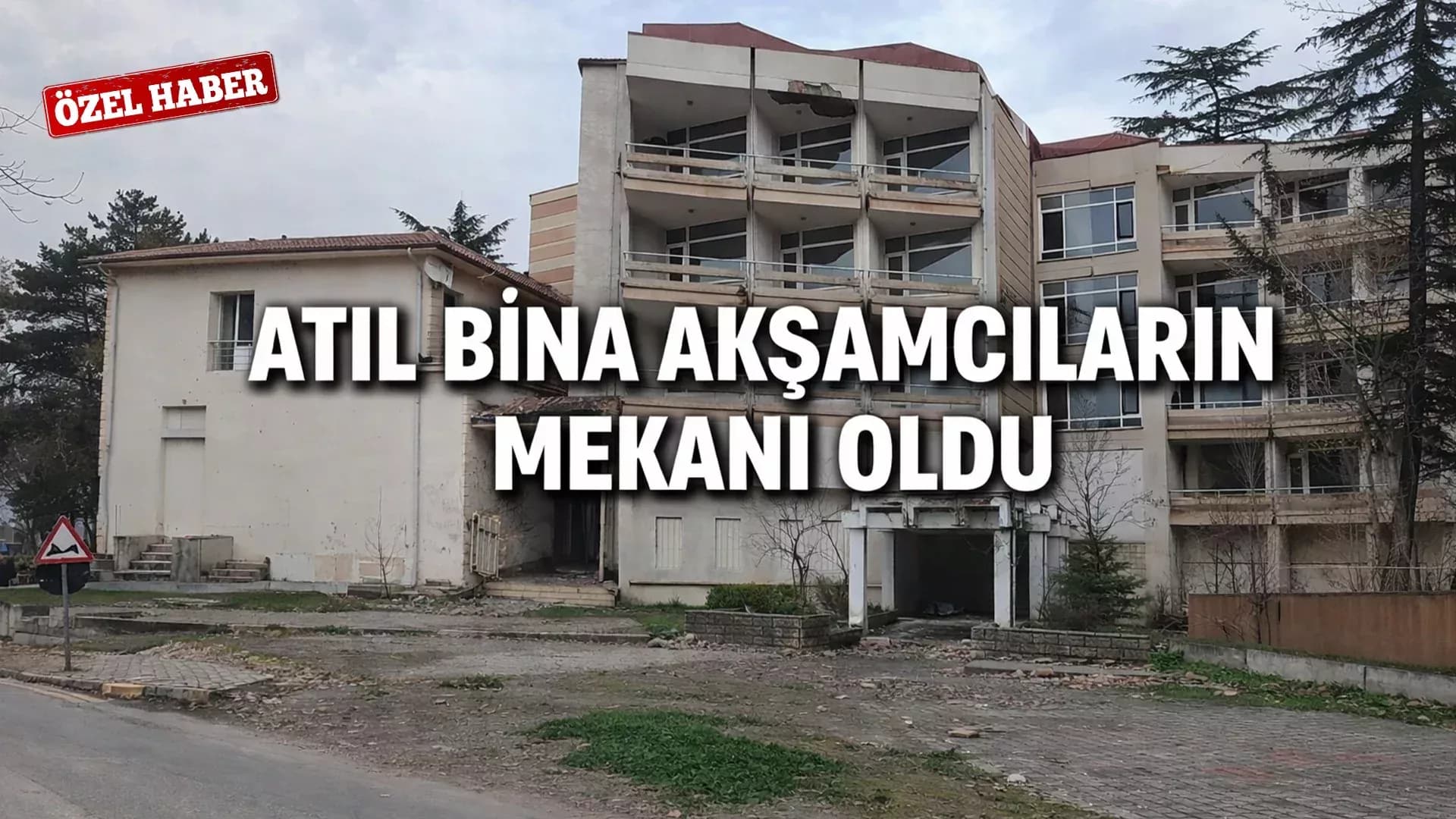 ATIL BİNA AKŞAMCILARIN MEKANI OLDU
