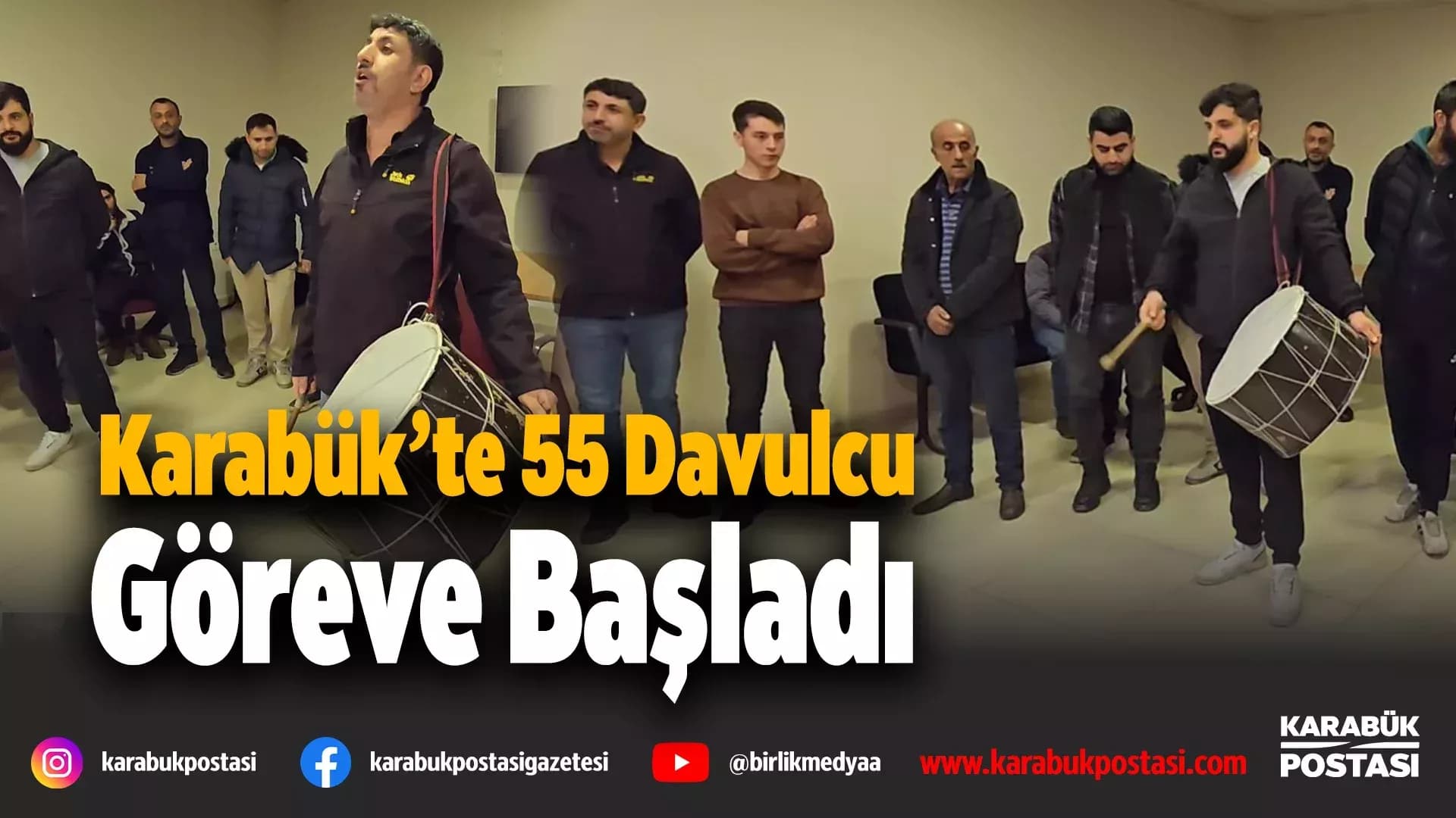 Karabük'te Ramazan geleneği sürüyor: 55 davulcu vatandaşları sahura kaldıracak