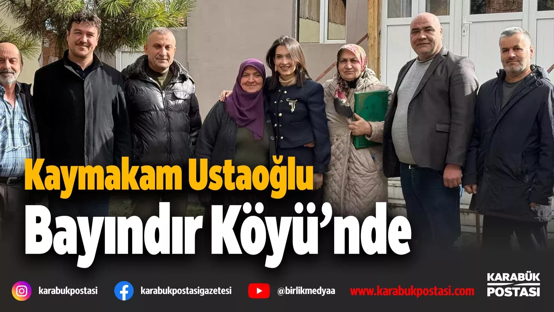 Eskipazar Kaymakamından köy ziyaretleri