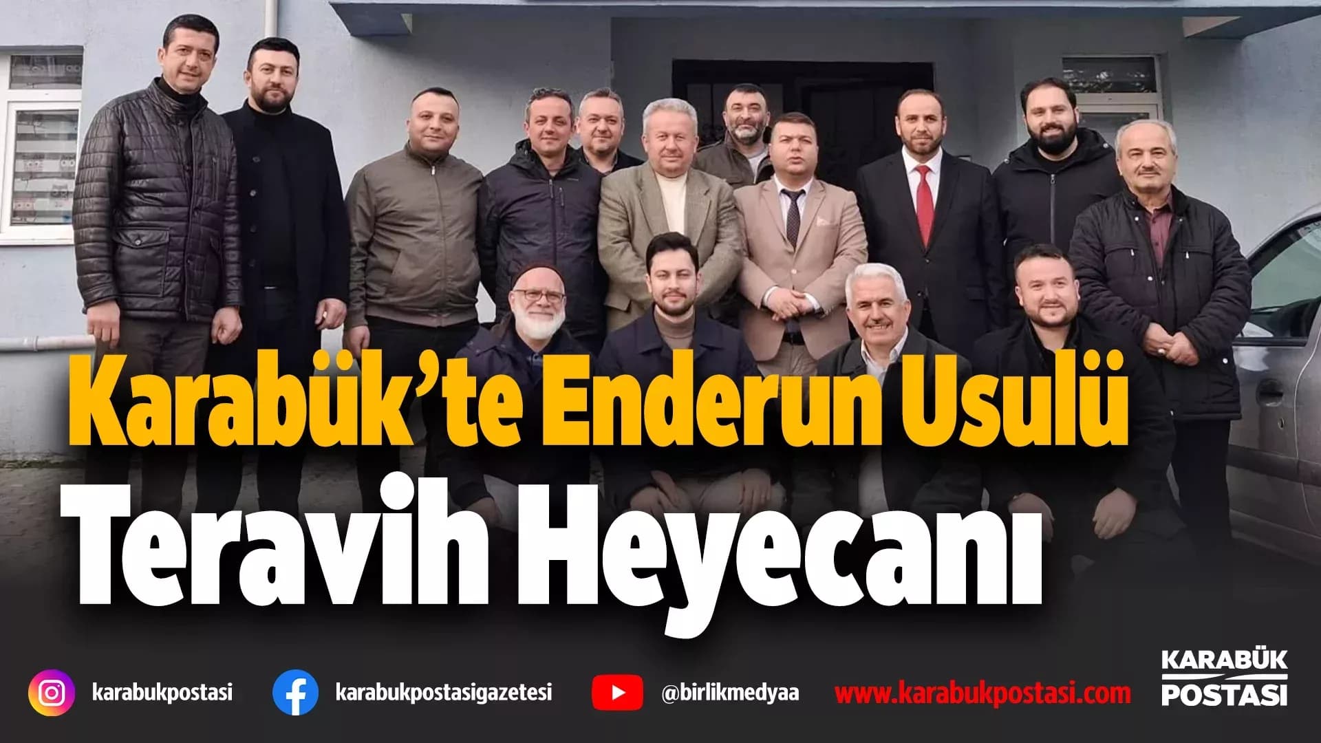 Enderun Usulü Teravih Namazı Karabük’te başlıyor