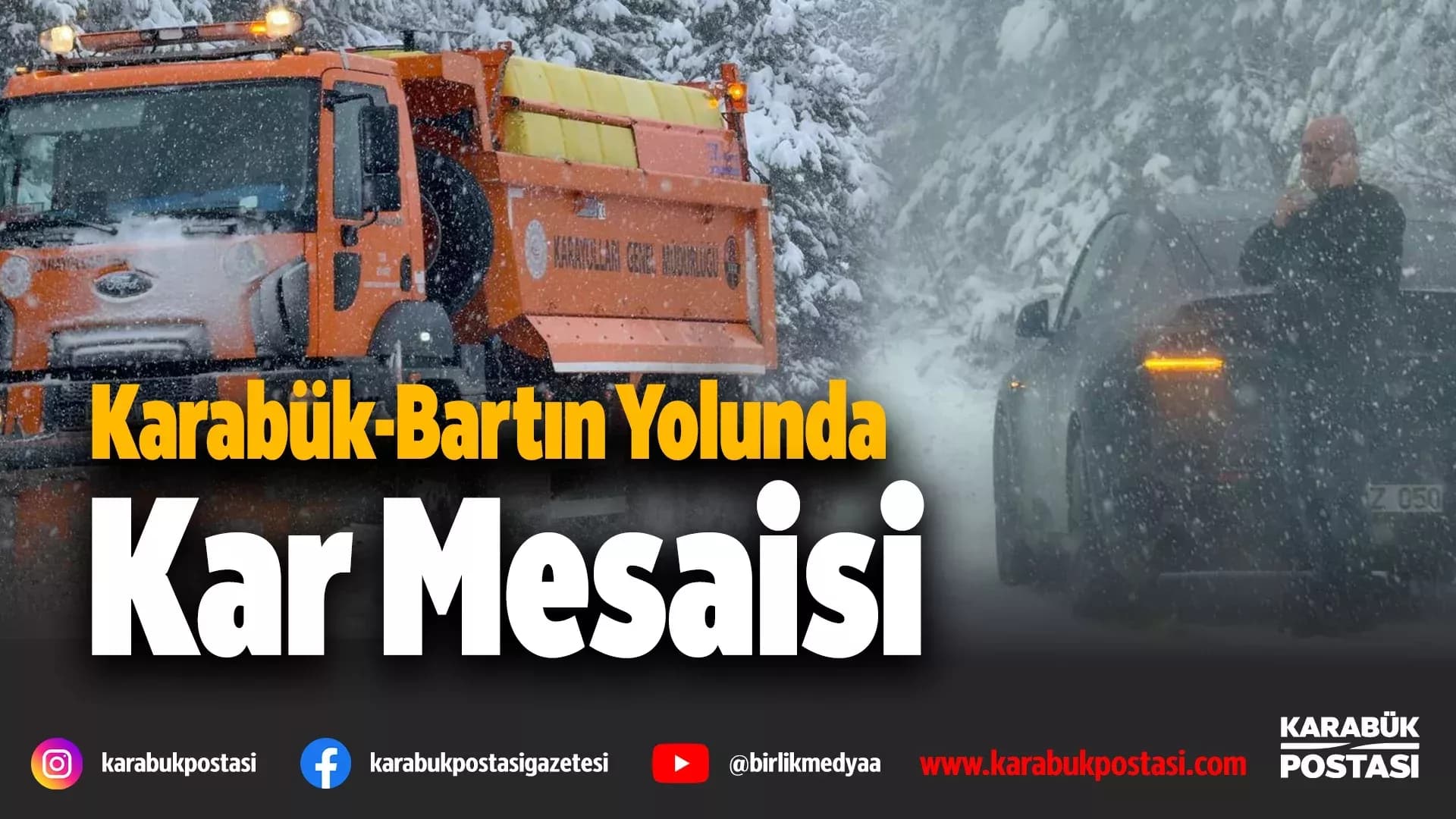 Ahmetusta geçidi’nde kar mesaisi: Ekipler seferber oldu