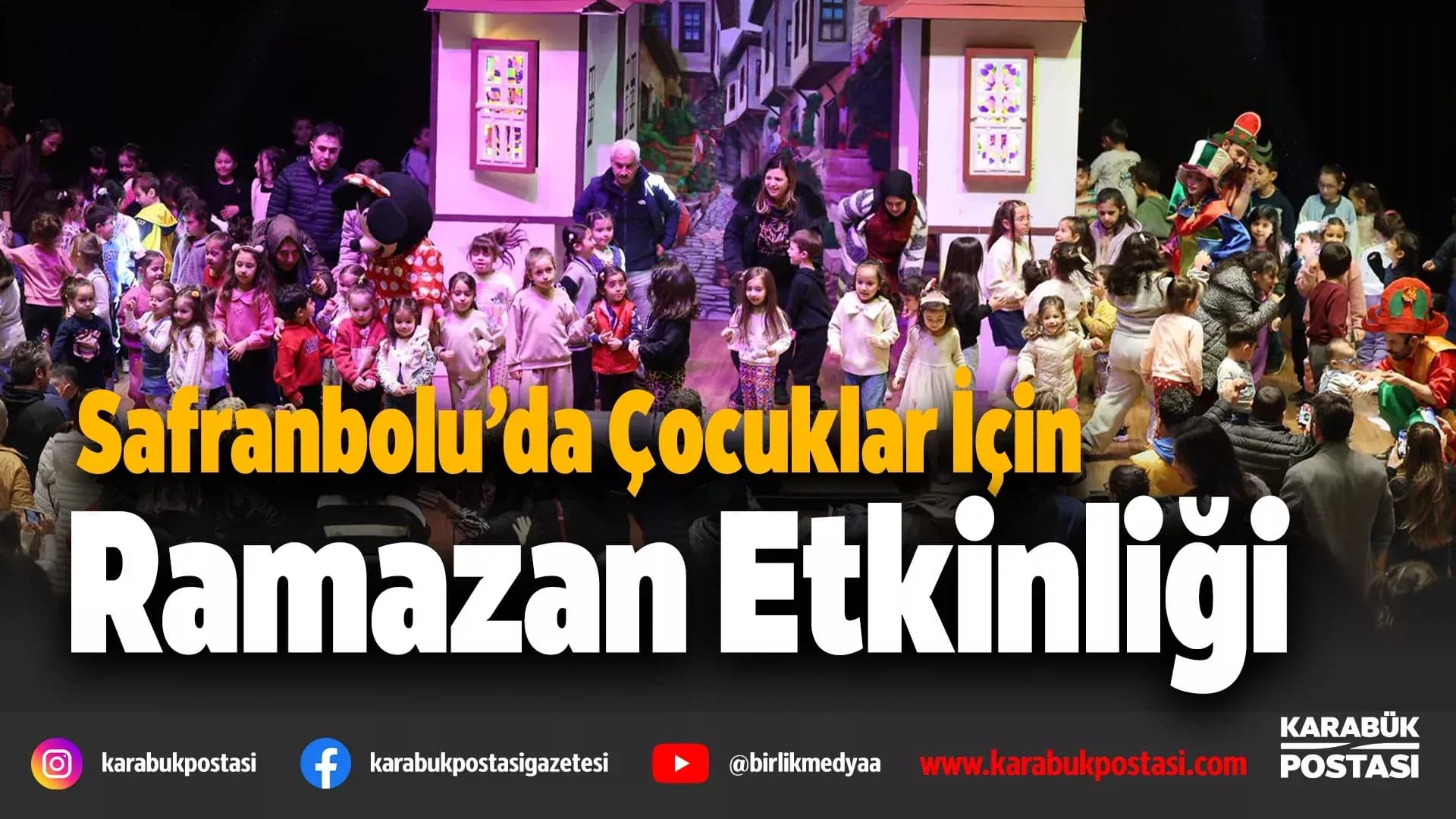 Safranbolu'da Çocuk Eğlencelerine Yoğun İlgi