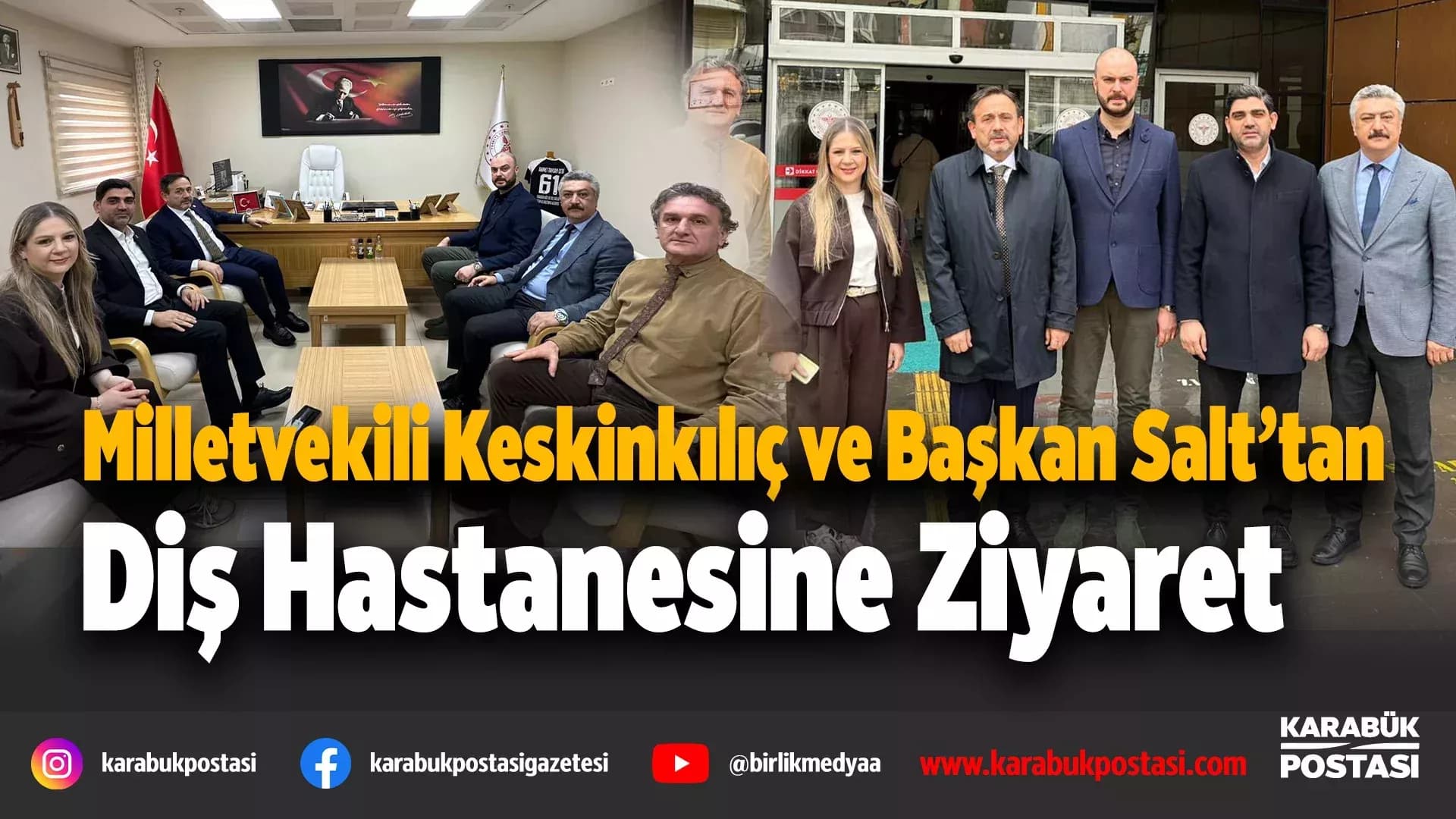 Keskinkılıç ve Salt'tan ADSM'ne ziyaret