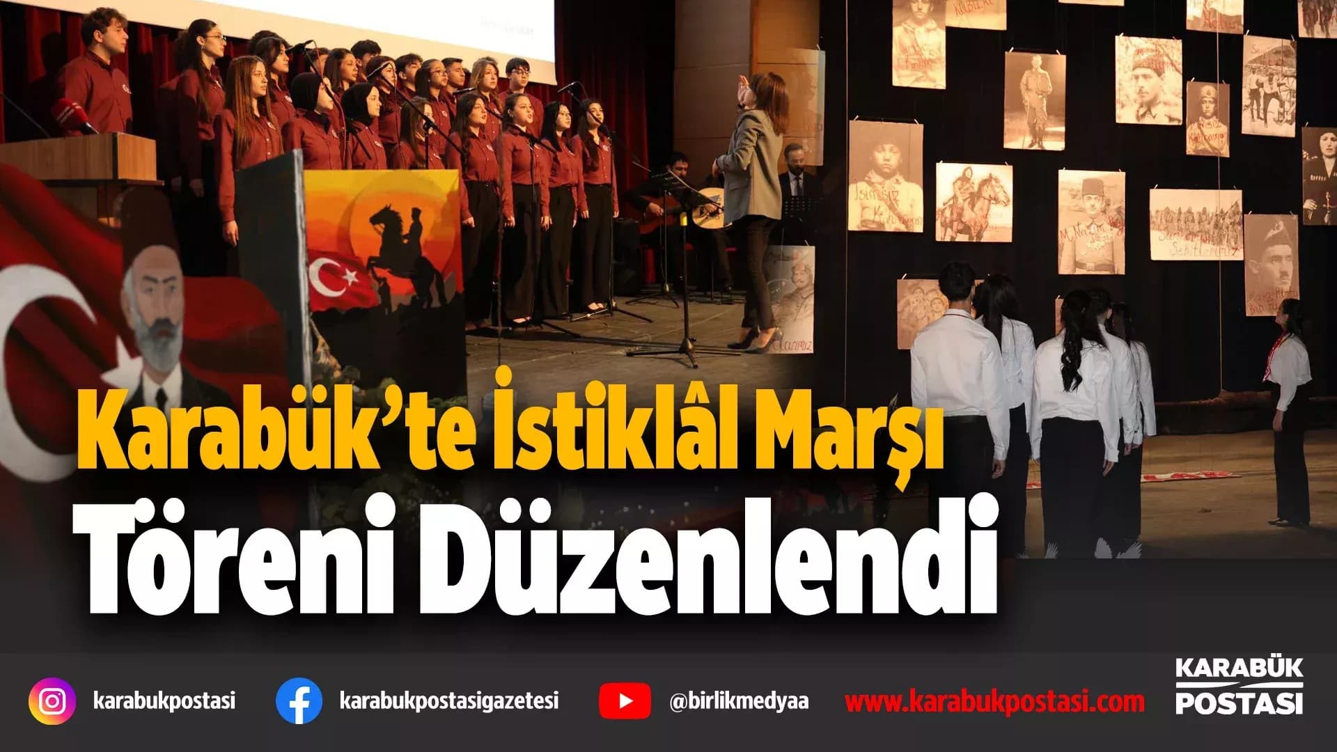İstiklal Marşımız 105 Yaşında