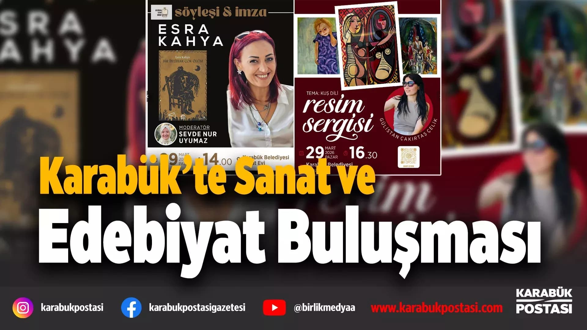 Karabük Belediyesinden kültür ve sanat dolu bir gün