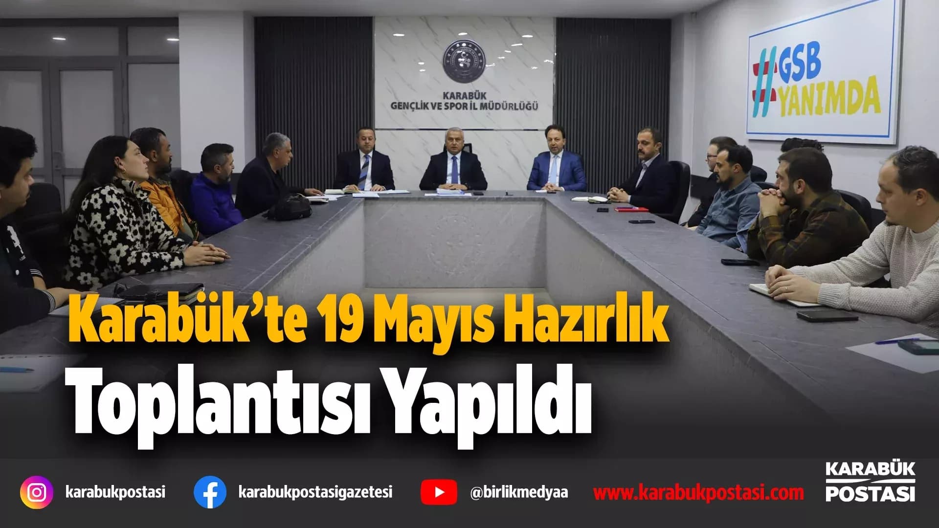Karabük’te 19 Mayıs hazırlıkları başladı