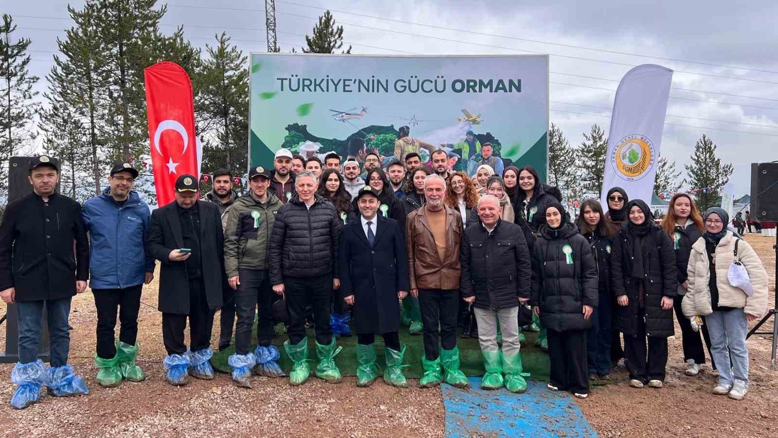 KBÜ Orman Fakültesi "Türkiye’nin Gücü Orman" etkinliğine katıldı